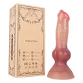 Realistyczne dildo z węzłem oraz opakowaniem