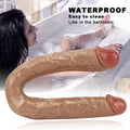 Powierzchnia realistycznego dildo dwustronnego