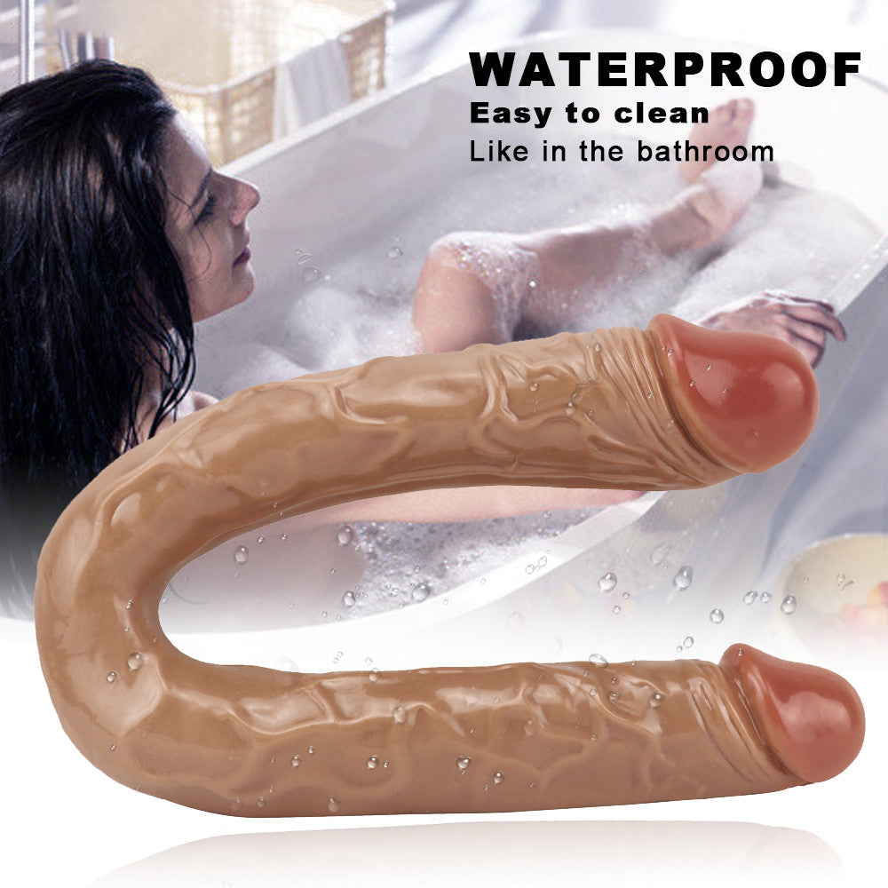 Powierzchnia realistycznego dildo dwustronnego