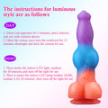 Instrukcja aktywowania efektu świecenia dildo